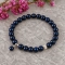 Bransoletka z pereł Swarovski Colors of Pearl - Night Blue