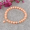Bransoletka z pereł Swarovski Colors of Pearl - Peach