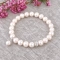 Bransoletka z pereł Swarovski Colors of Pearl   8 mm - White