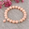 Bransoletka z pereł Swarovski Colors of Pearl 8mm - Peach