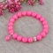 Bransoletka z pereł Swarovski Colors of Pearl 8 mm - Neon Pink